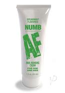 Numb Af Anal Numbing Flavored Cream 1.5oz - Spearmint