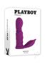 Playboy Match Play Rechargeable Silicone Dual Vibrator - Purple
